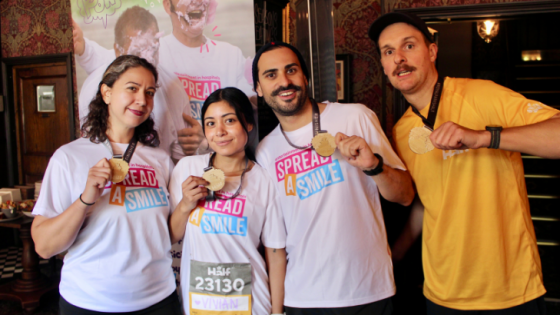 royal parks half marathon spread a smile