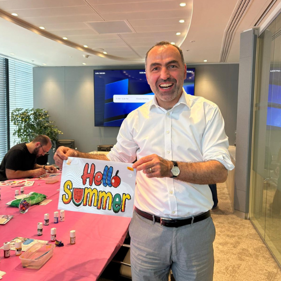 Art workshops with Spread a Smile