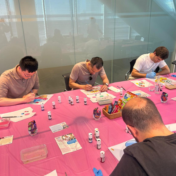 Art workshops with Spread a Smile