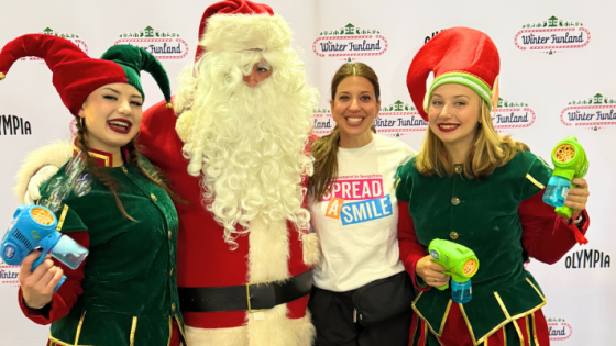 winter funland spread a smile