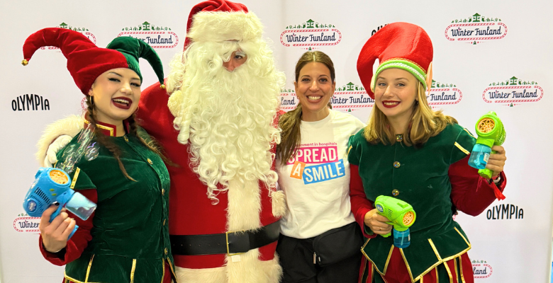 winter funland spread a smile