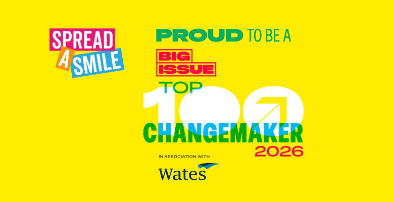 Spread a smile changemakers big issue 2026