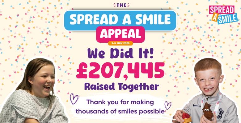 Spread a Smile Appeal 2026 - Thank you